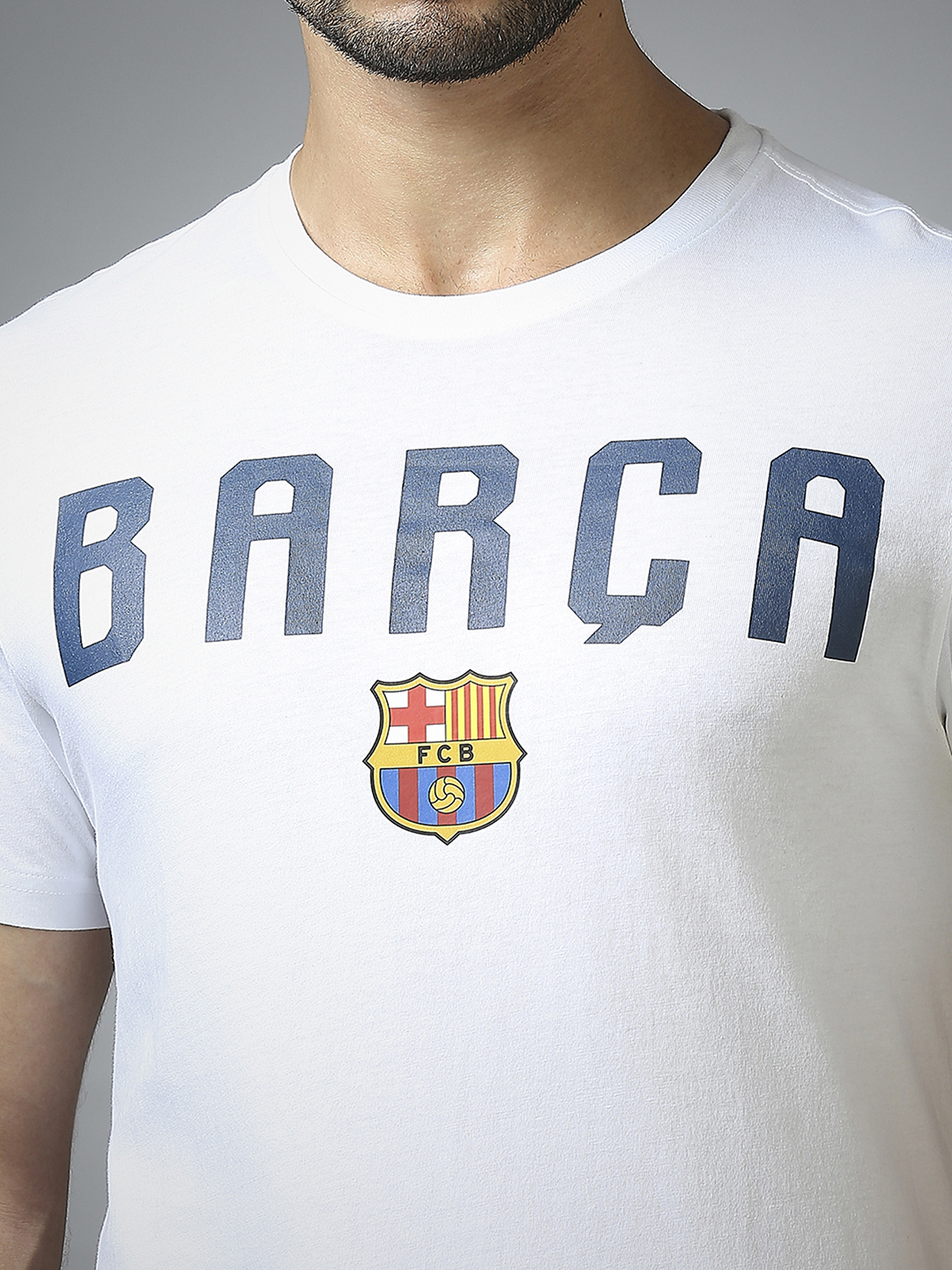 FC Barcelona FC Barcelona: "Barca" T-Shirt - White (5)